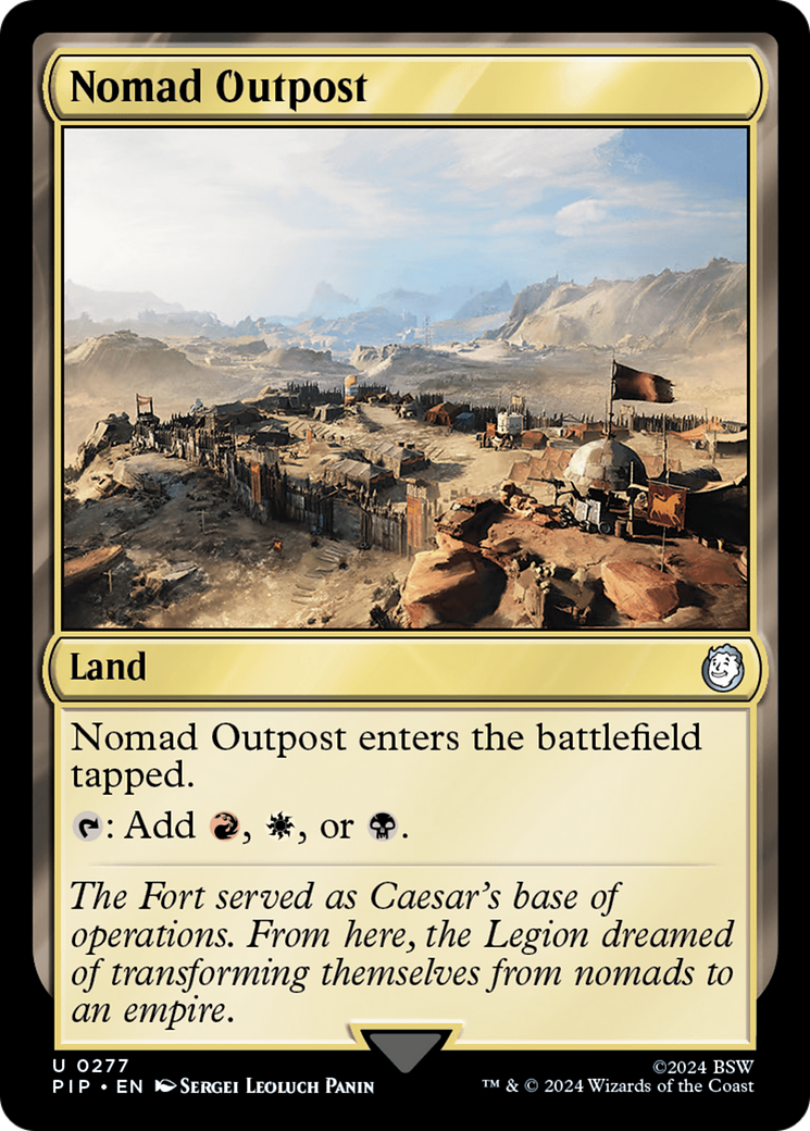 Image of Nomad Outpost (PIP-277) - Fallout Foil