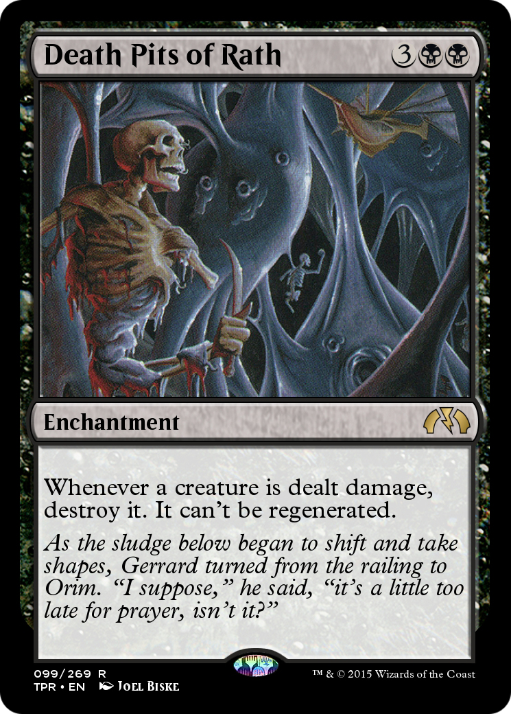 Image of Death Pits of Rath (TPR-099) - Tempest Remastered Foil