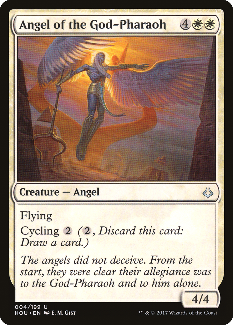 Image of Angel of the God-Pharaoh (HOU-004) - Hour of Devastation