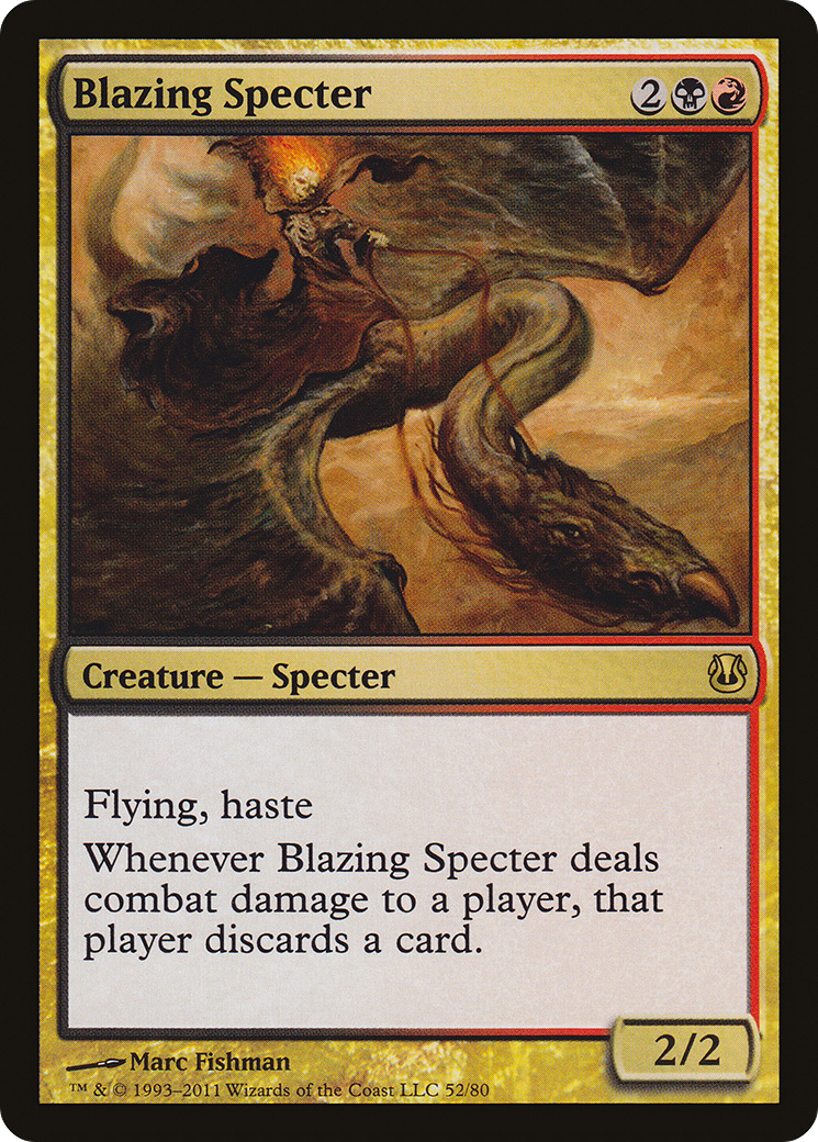 Image of Blazing Specter (DDH-052) - Duel Decks: Ajani vs. Nicol Bolas