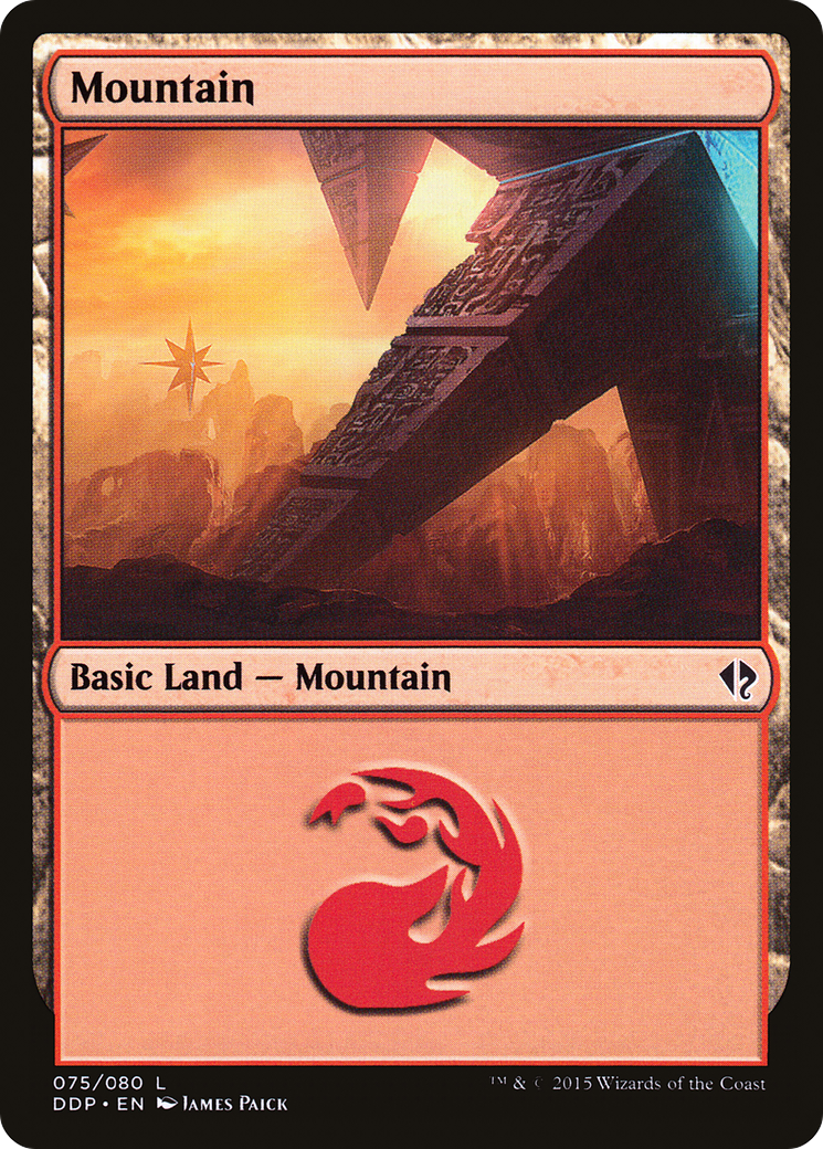 Image of Mountain (075) (DDP-075) - Duel Decks: Zendikar vs. Eldrazi