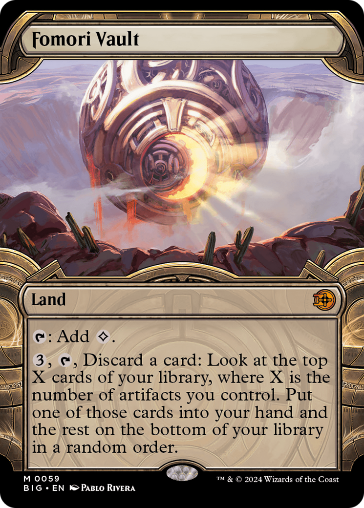 Image of Fomori Vault (Showcase) (BIG-059) - The Big Score: (Showcase) Foil