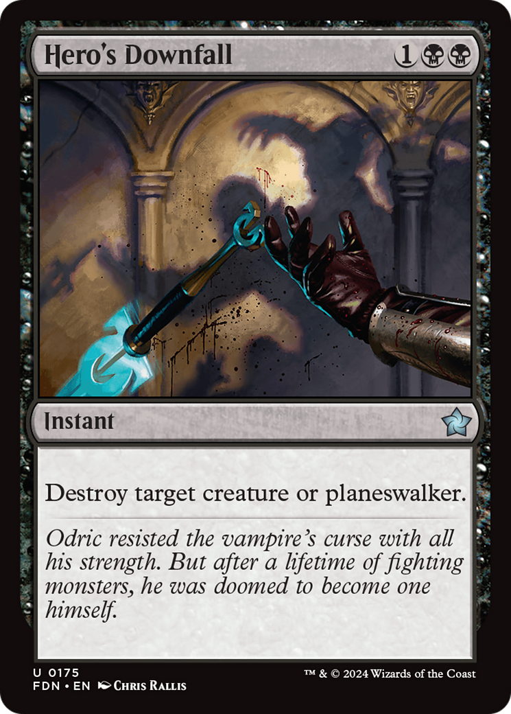 Image of Hero's Downfall (FDN-175) - Foundations