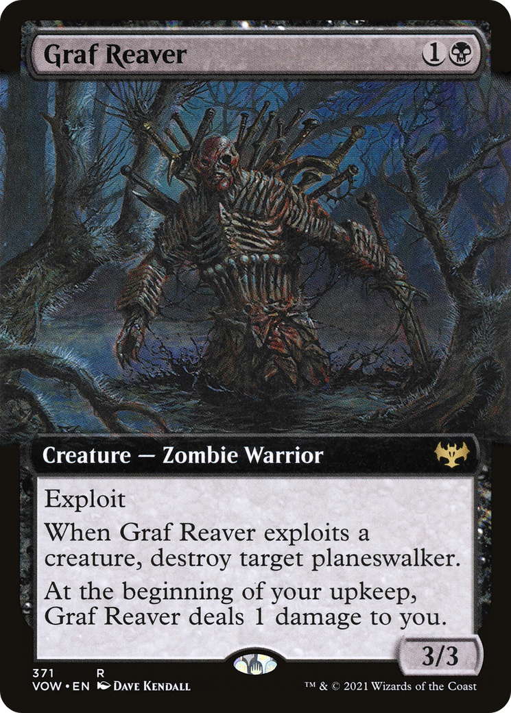 Image of Graf Reaver (Extended Art) (VOW-371) - Innistrad: Crimson Vow: (Extended Art) Foil