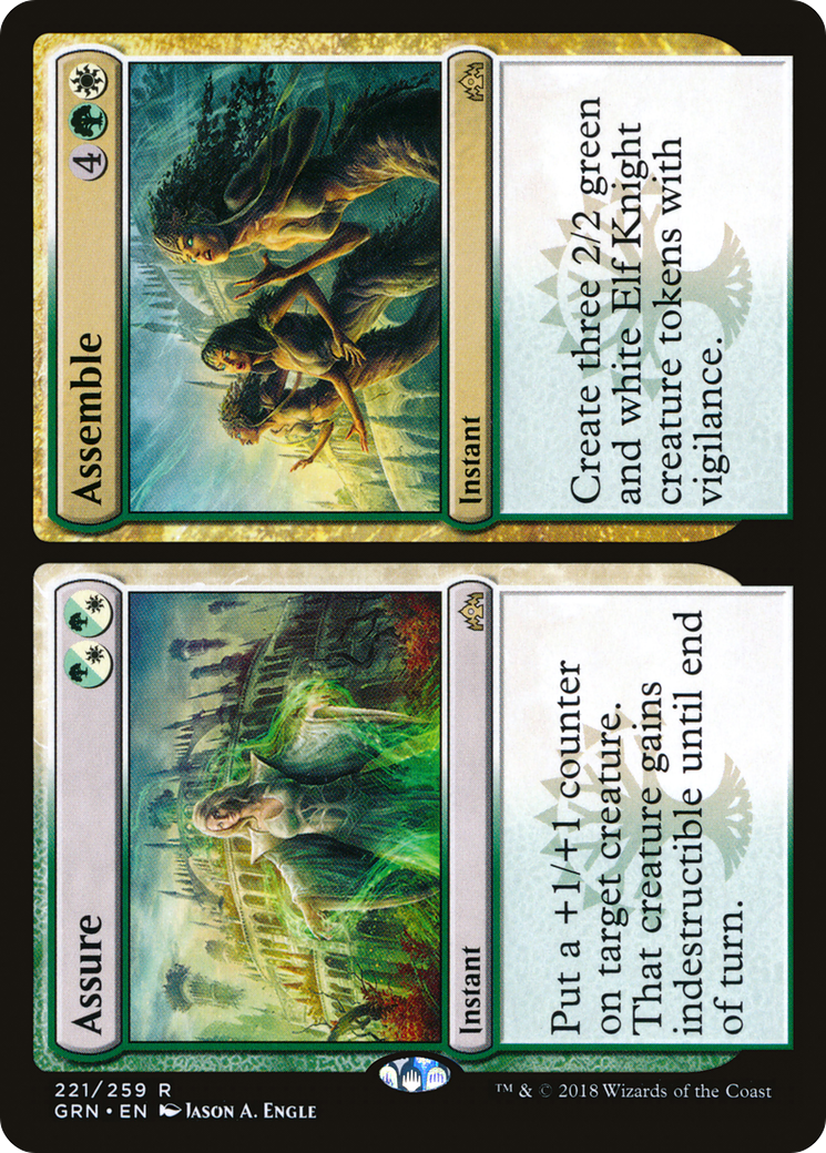 Image of Assure // Assemble (GRN-221) - Guilds of Ravnica Foil