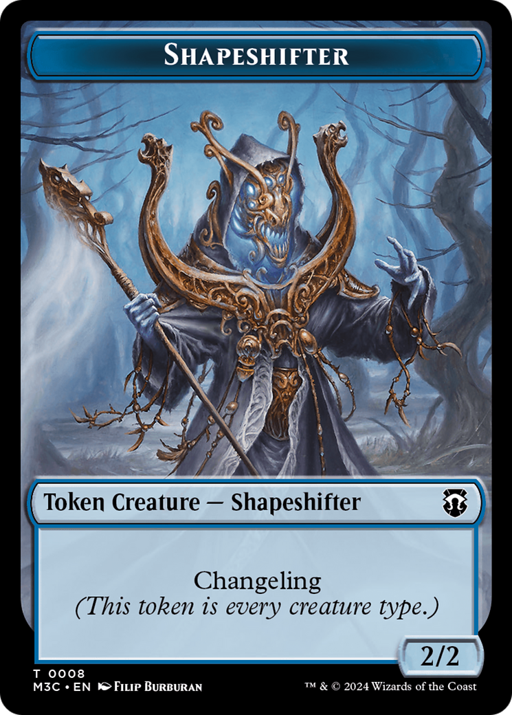 Image of Shapeshifter (TM3C-008) - Modern Horizons 3 Commander Tokens