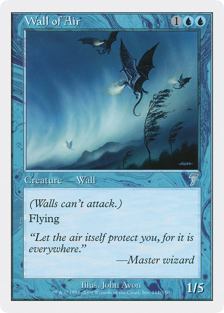Image of Wall of Air (7ED-111) - 7th Edition