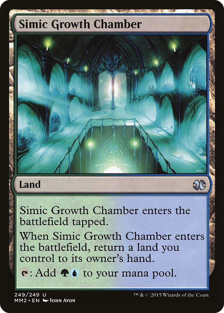 Image of Simic Growth Chamber (MM2-249) - Modern Masters 2015 Foil