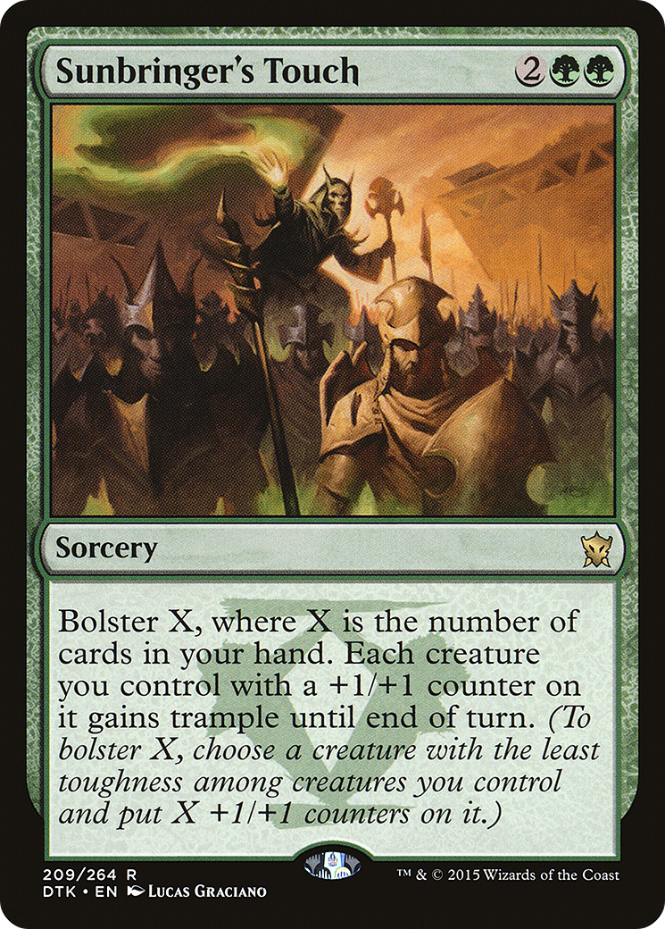 Image of Sunbringer's Touch (DTK-209) - Dragons of Tarkir Foil