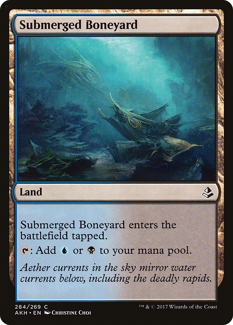 Image of Submerged Boneyard (AKH-284) - Amonkhet