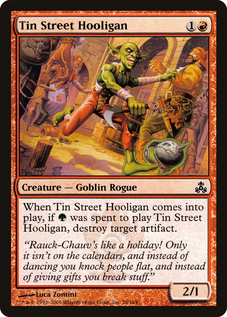 Image of Tin Street Hooligan (GPT-078) - Guildpact