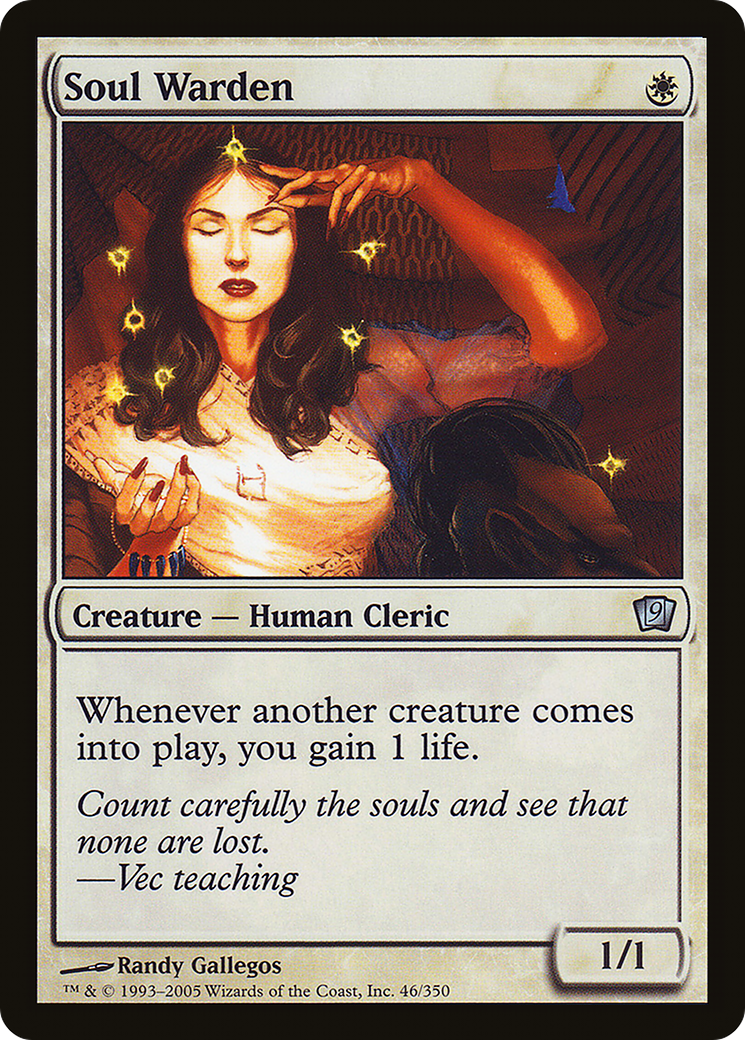Image of Soul Warden (9ED-) - 9th Edition Foil