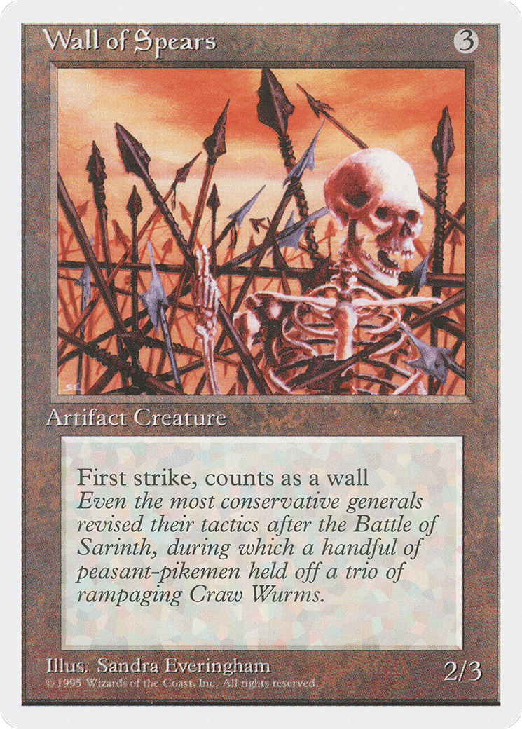 Image of Wall of Spears (4ED-) - Fourth Edition
