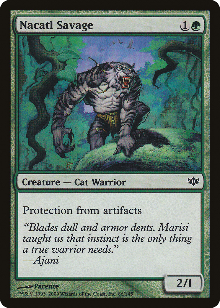 Image of Nacatl Savage (CON-086) - Conflux Foil