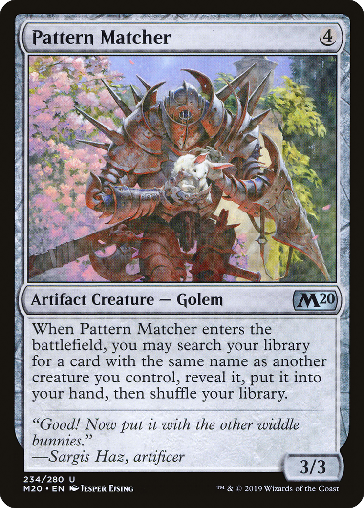 Image of Pattern Matcher (M20-234) - Core Set 2020 Foil