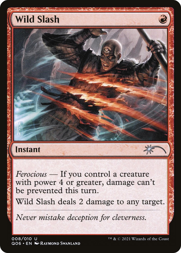 Image of Wild Slash (UMP-008) - Pioneer Challenger Decks 2021