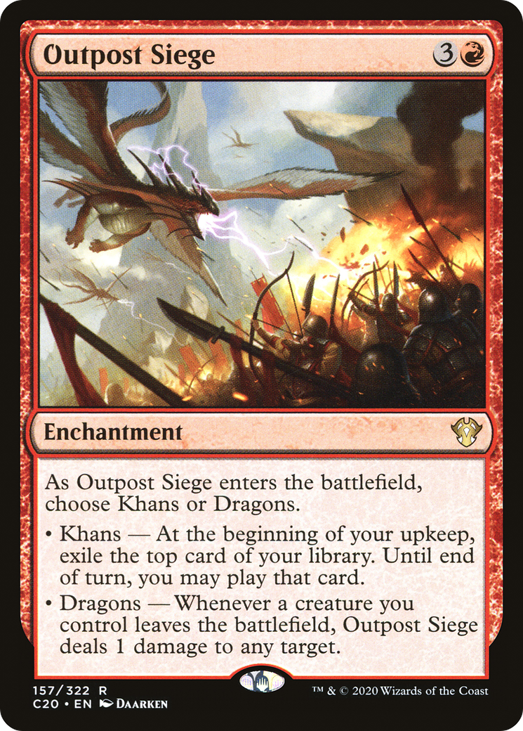 Image of Outpost Siege (C20-157) - Commander 2020