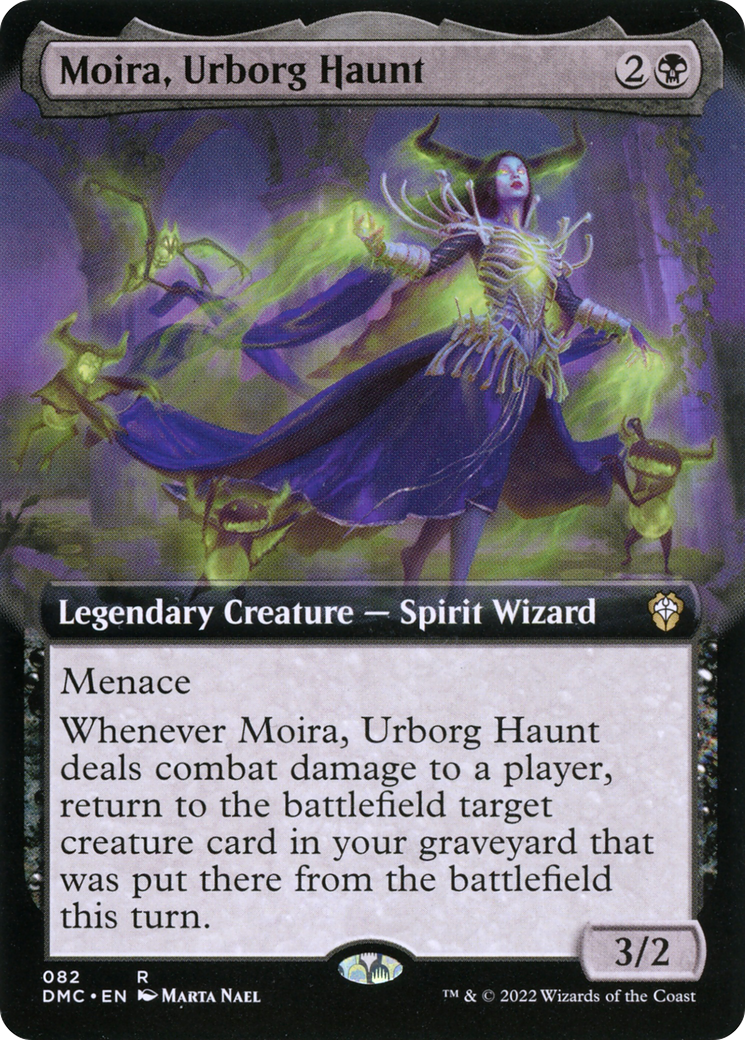 Image of Moira, Urborg Haunt (Extended Art) (DMC-082) - Dominaria United Commander: (Extended Art)