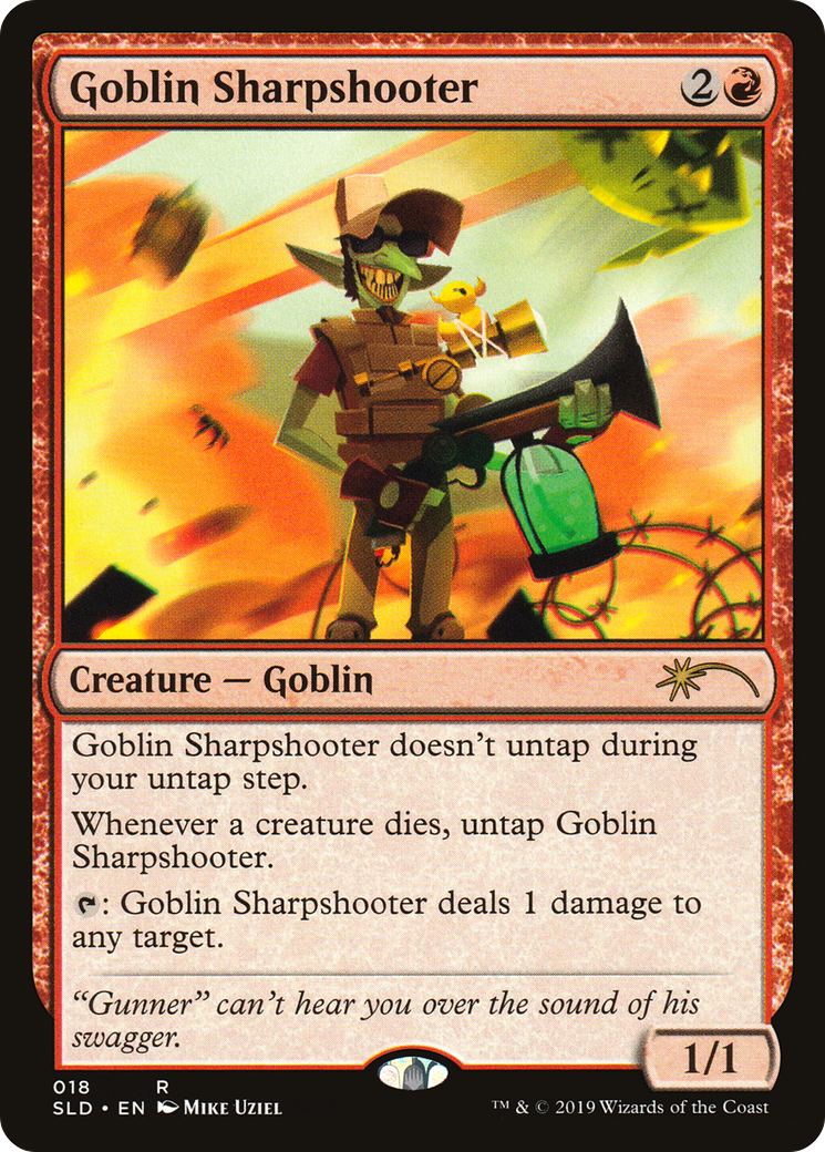 Image of Goblin Sharpshooter (SLD-018) - Secret Lair Drop