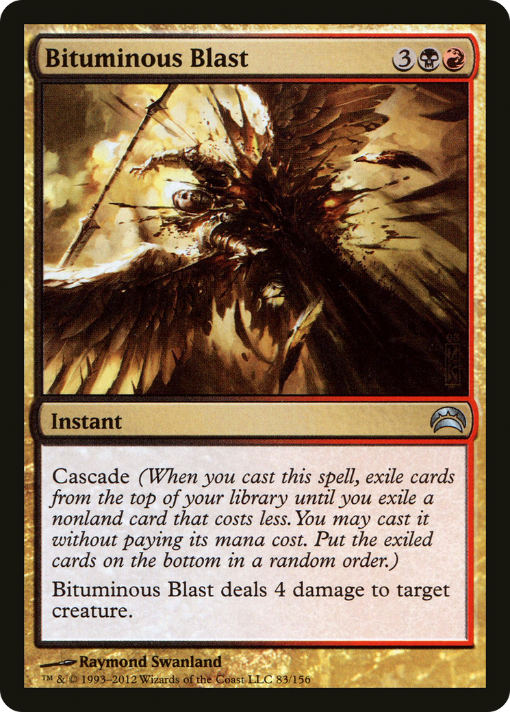 Image of Bituminous Blast (PC2-083) - Planechase 2012