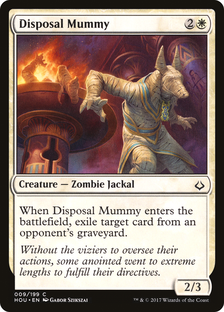 Image of Disposal Mummy (HOU-009) - Hour of Devastation