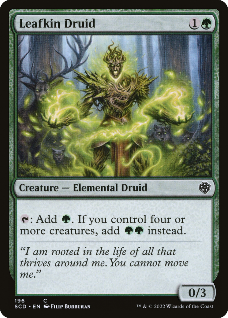 Image of Leafkin Druid (SCD-196) - Starter Commander Decks
