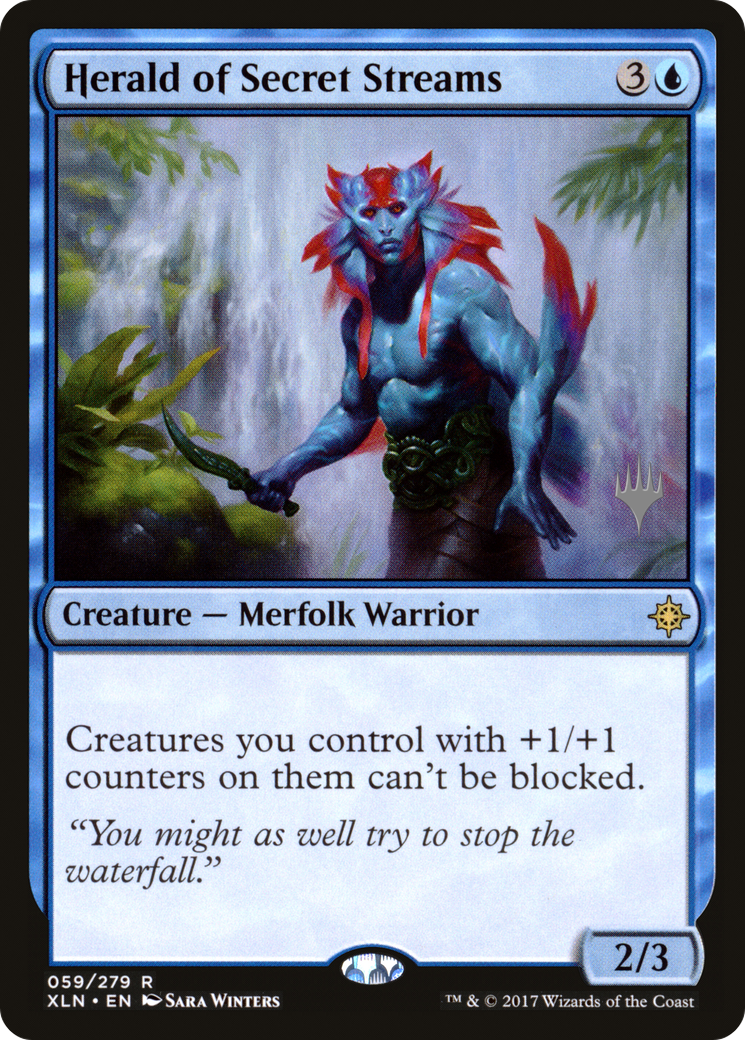 Image of Herald of Secret Streams (PPM20-59P) - Ixalan Promos