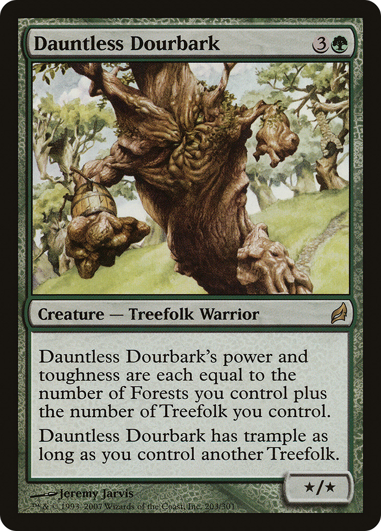 Image of Dauntless Dourbark (LRW-203) - Lorwyn Foil