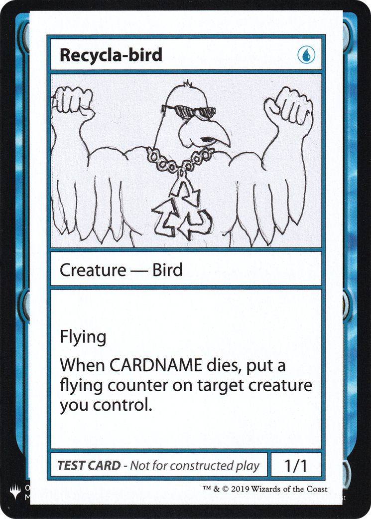Image of Recycla-bird (CMB1-028) - Mystery Booster Playtest Cards 2019