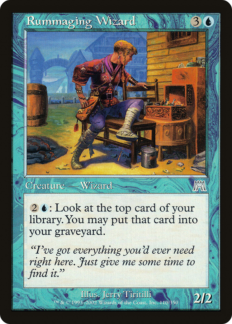 Image of Rummaging Wizard (ONS-110) - Onslaught