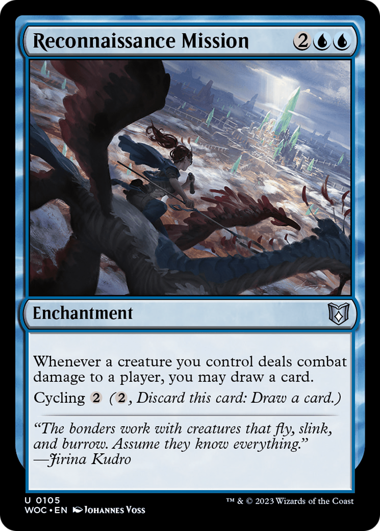 Image of Reconnaissance Mission (WOC-105) - Wilds of Eldraine Commander