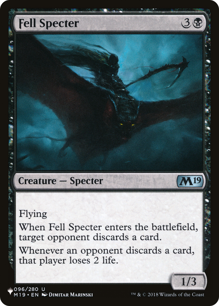 Image of Fell Specter (LIST-M19-96) - The List
