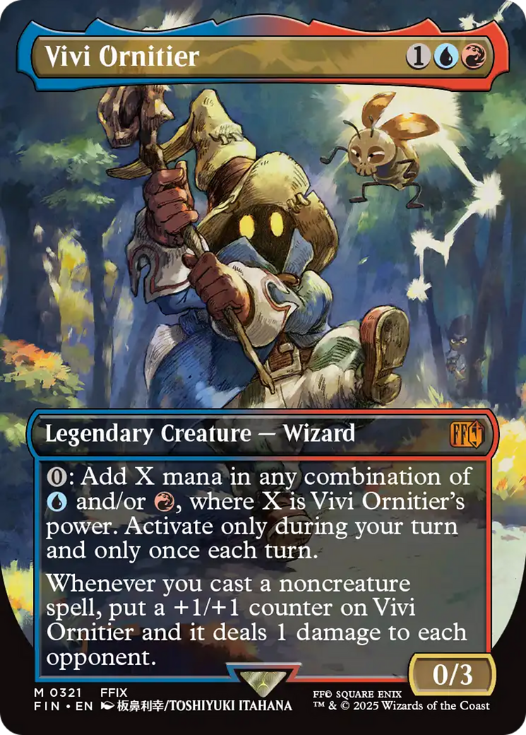 Image of Vivi Ornitier (Borderless) (FIN-321) - FINAL FANTASY (Borderless)