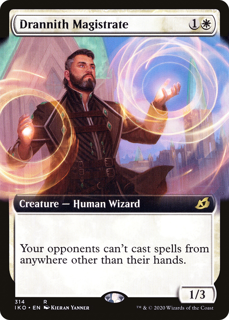 Image of Drannith Magistrate (Extended Art) (IKO-314) - Ikoria: Lair of Behemoths: (Extended Art) Foil