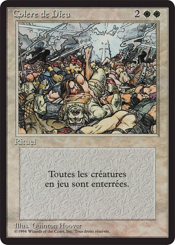 Image of Wrath of God (FBB-) - Foreign Black Border