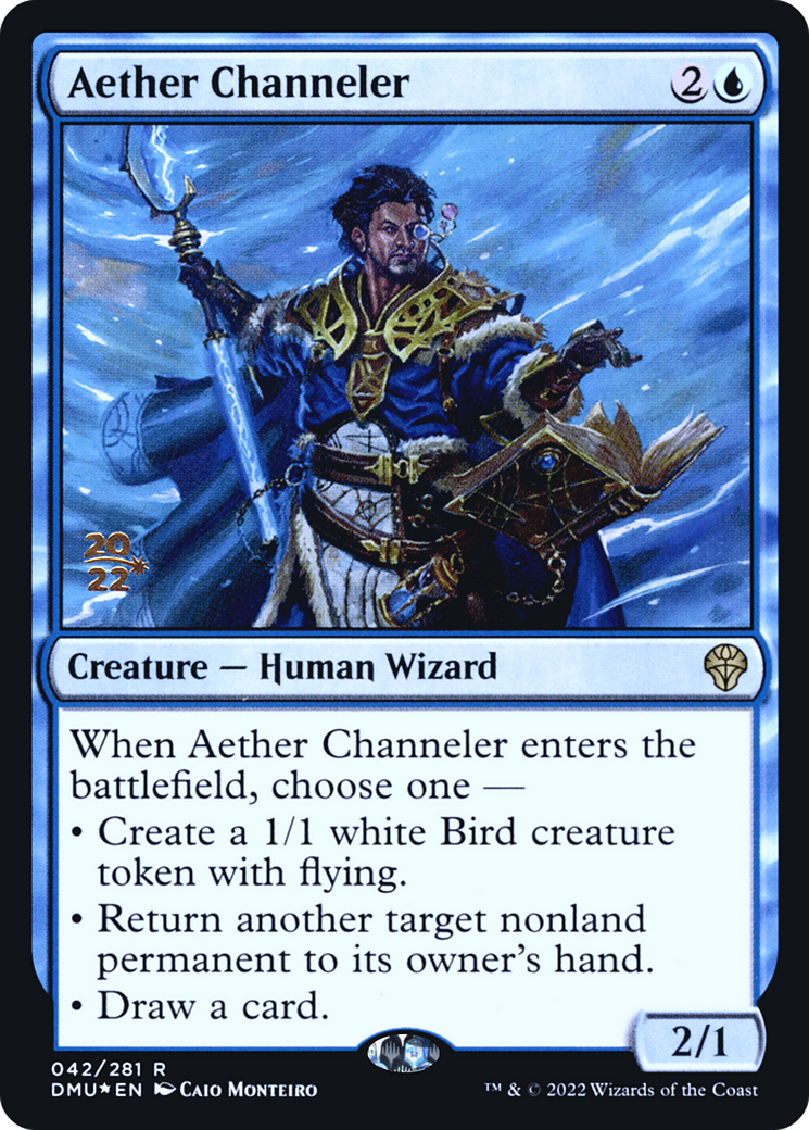 Image of Aether Channeler (PRE-042) - Dominaria United Promos Foil