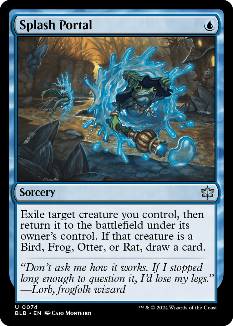Image of Splash Portal (BLB-074) - Bloomburrow