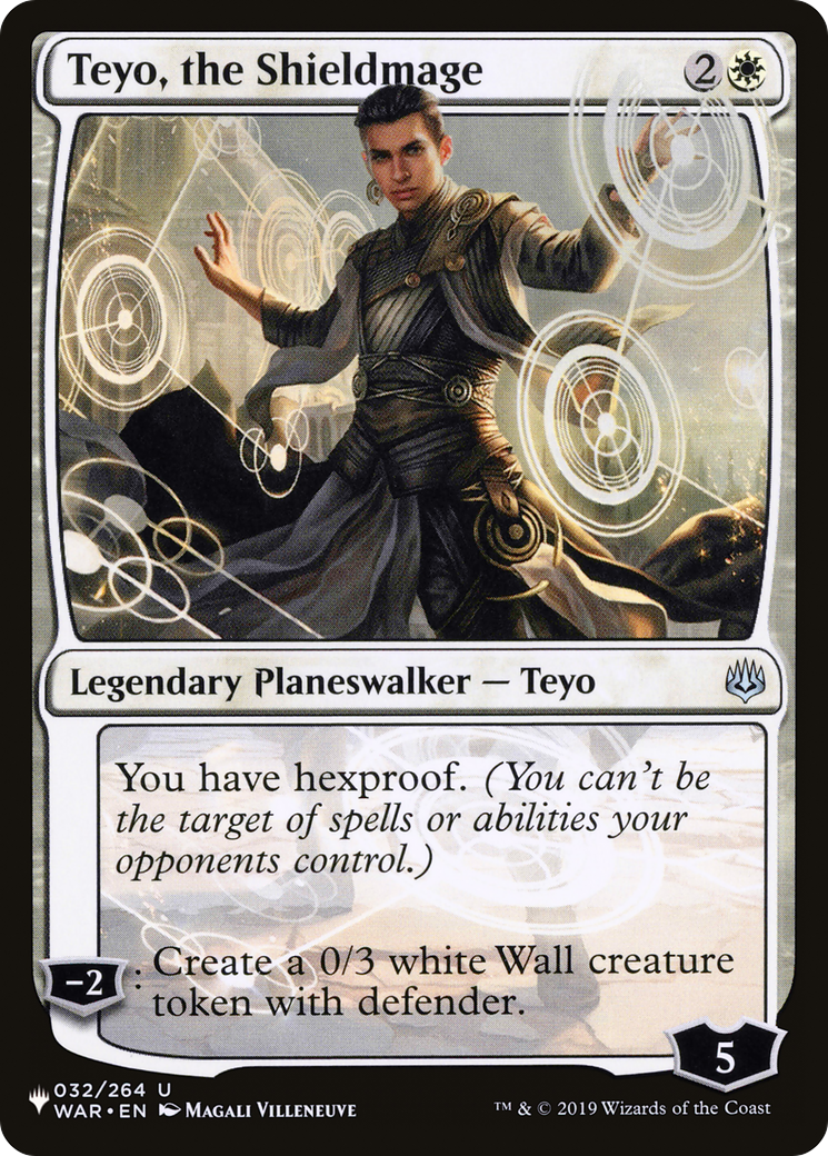 Image of Teyo, the Shieldmage (LIST-WAR-32) - The List