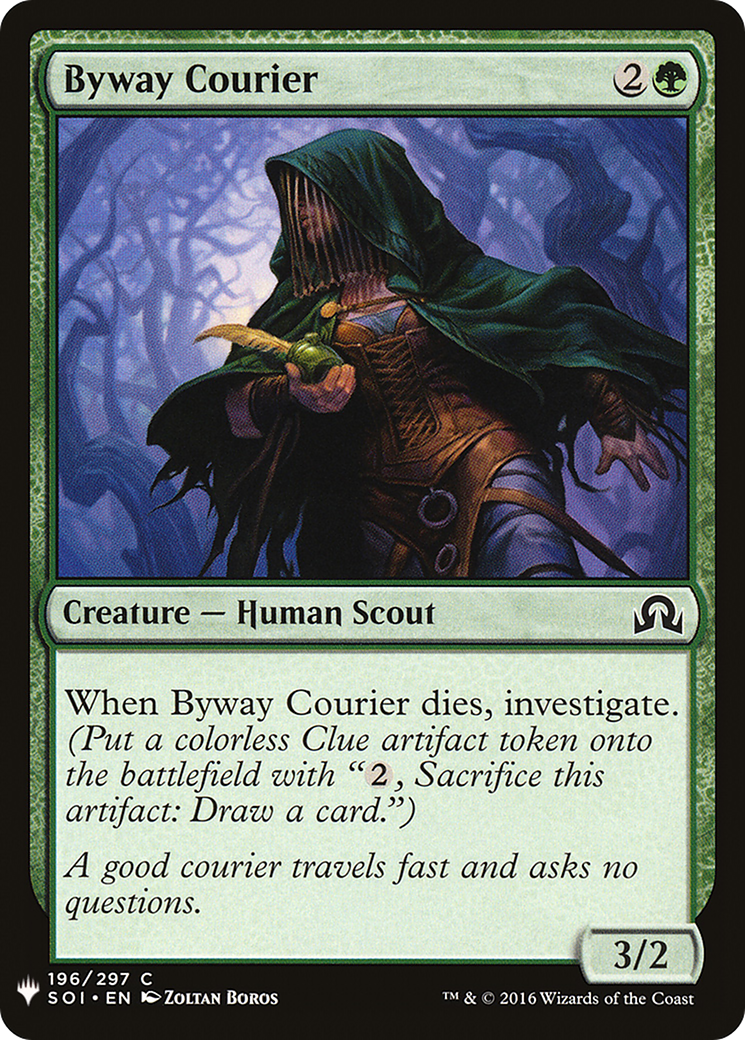 Image of Byway Courier (LIST-SOI-196) - The List