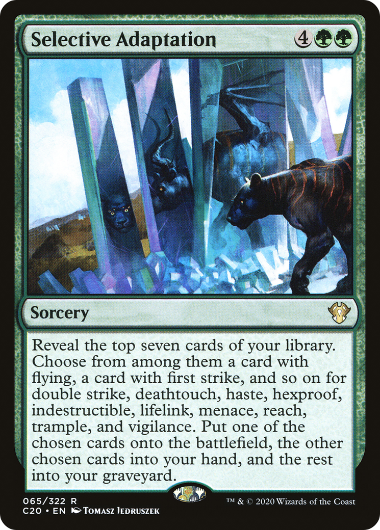 Image of Selective Adaptation (C20-065) - Commander 2020