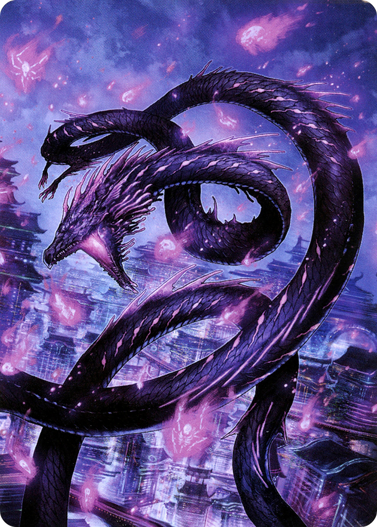 Image of Junji, the Midnight Sky // Junji, the Midnight Sky (ANEO-058) - Neon Dynasty Art Series (Borderless)