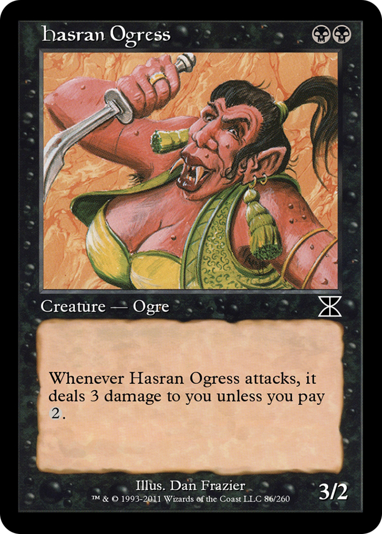 Image of Hasran Ogress (ME4-086) - Masters Edition IV Foil
