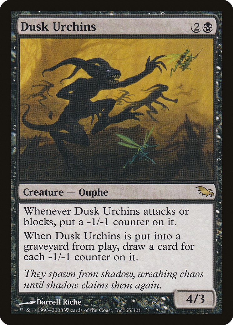 Image of Dusk Urchins (SHM-065) - Shadowmoor