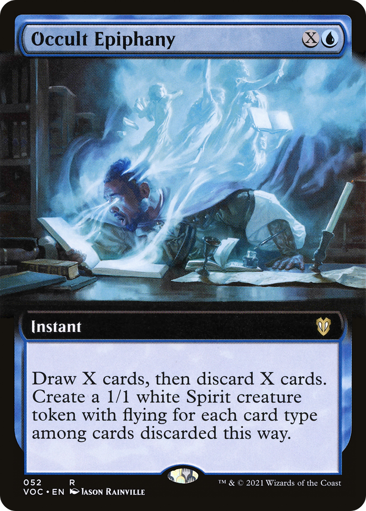 Image of Occult Epiphany (Extended Art) (VOC-052) - Crimson Vow Commander: (Extended Art)