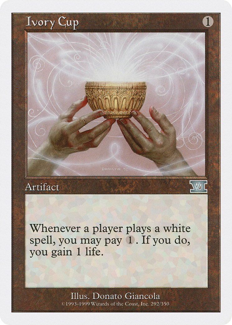 Image of Ivory Cup (6ED-292) - Classic Sixth Edition