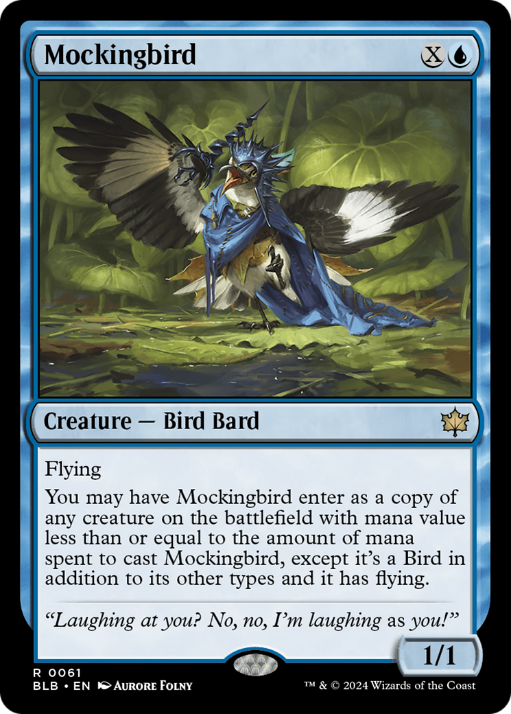 Image of Mockingbird (BLB-061) - Bloomburrow