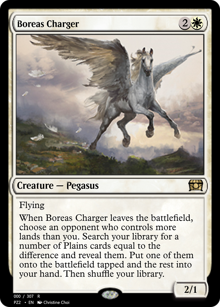 Image of Boreas Charger (PZ2-70717) - Treasure Chest Foil