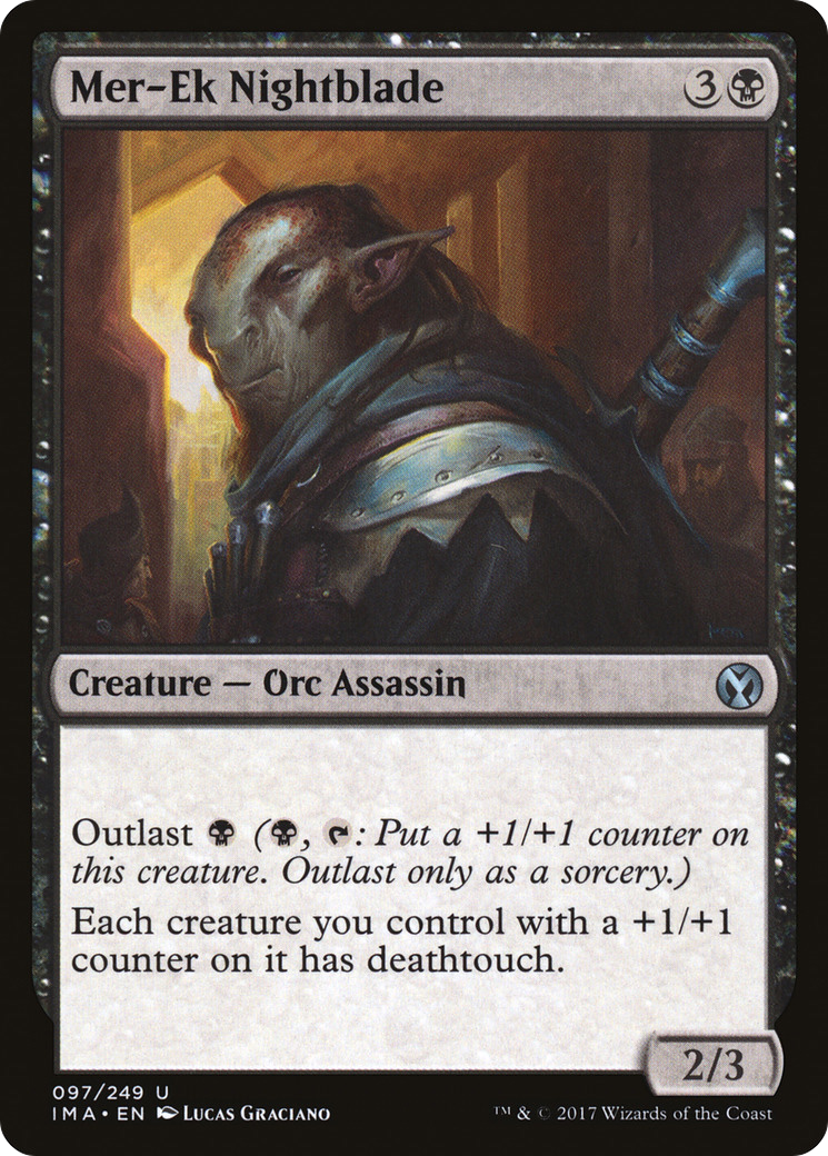 Image of Mer-Ek Nightblade (IMA-097) - Iconic Masters