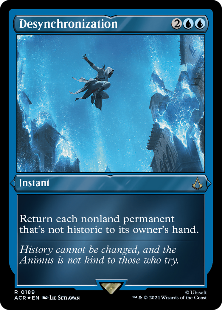 Image of Desynchronization (ACR-189) - Assassin's Creed Etched Foil