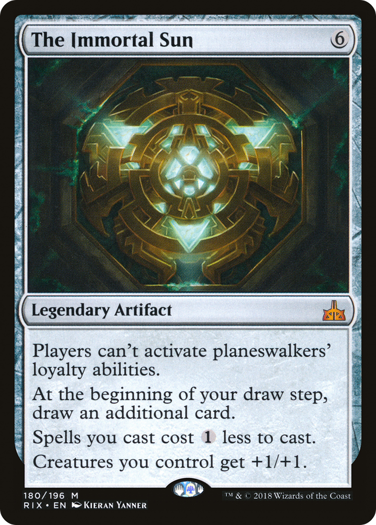 Image of The Immortal Sun (RIX-180) - Rivals of Ixalan Foil